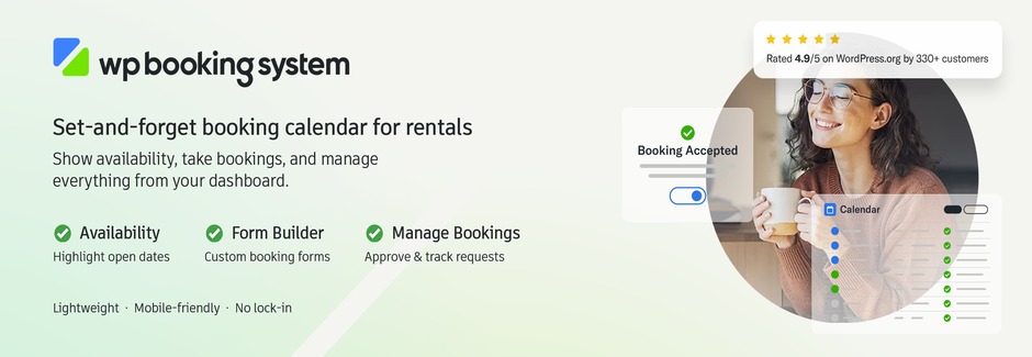 WP Booking System - WordPress booking plugin