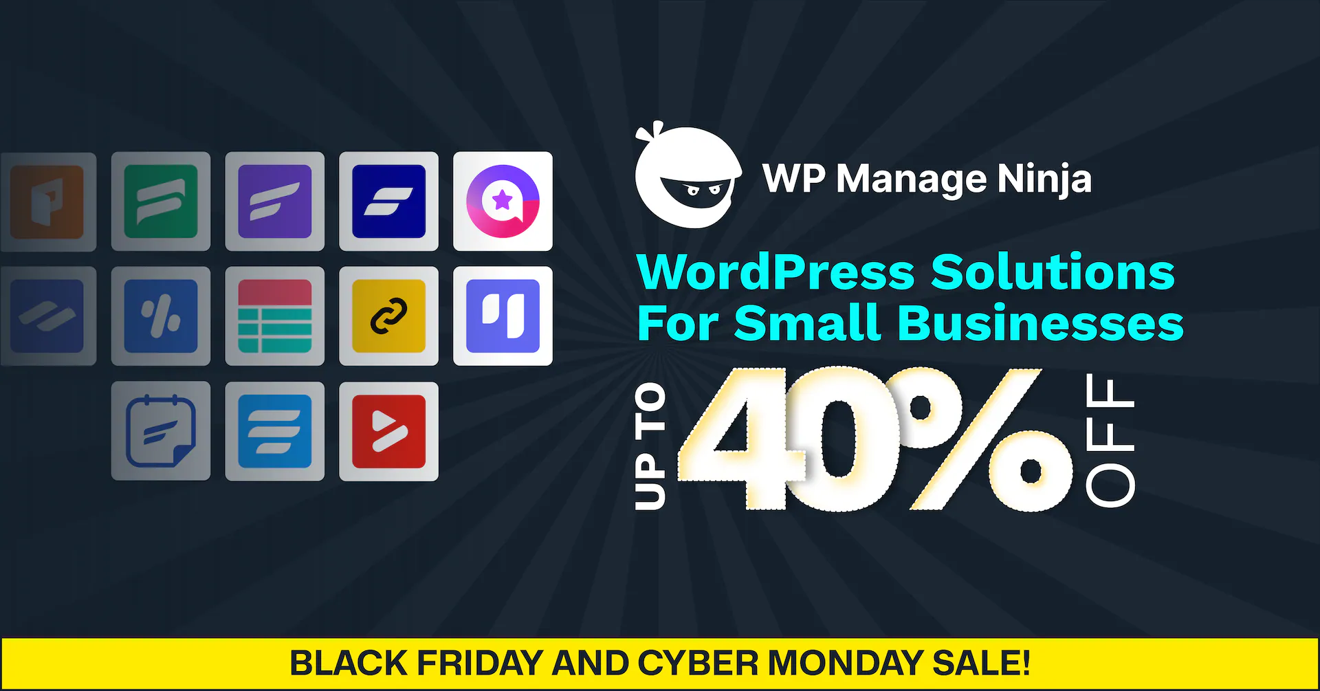 WPManageNinja Black Friday and Cyber Monday 2026 Deals